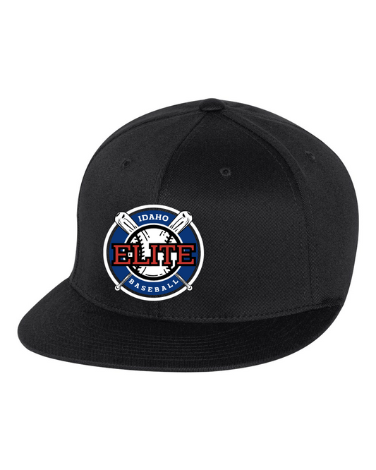 Elite Circle Logo - Flex Fit Flat Bill Cap