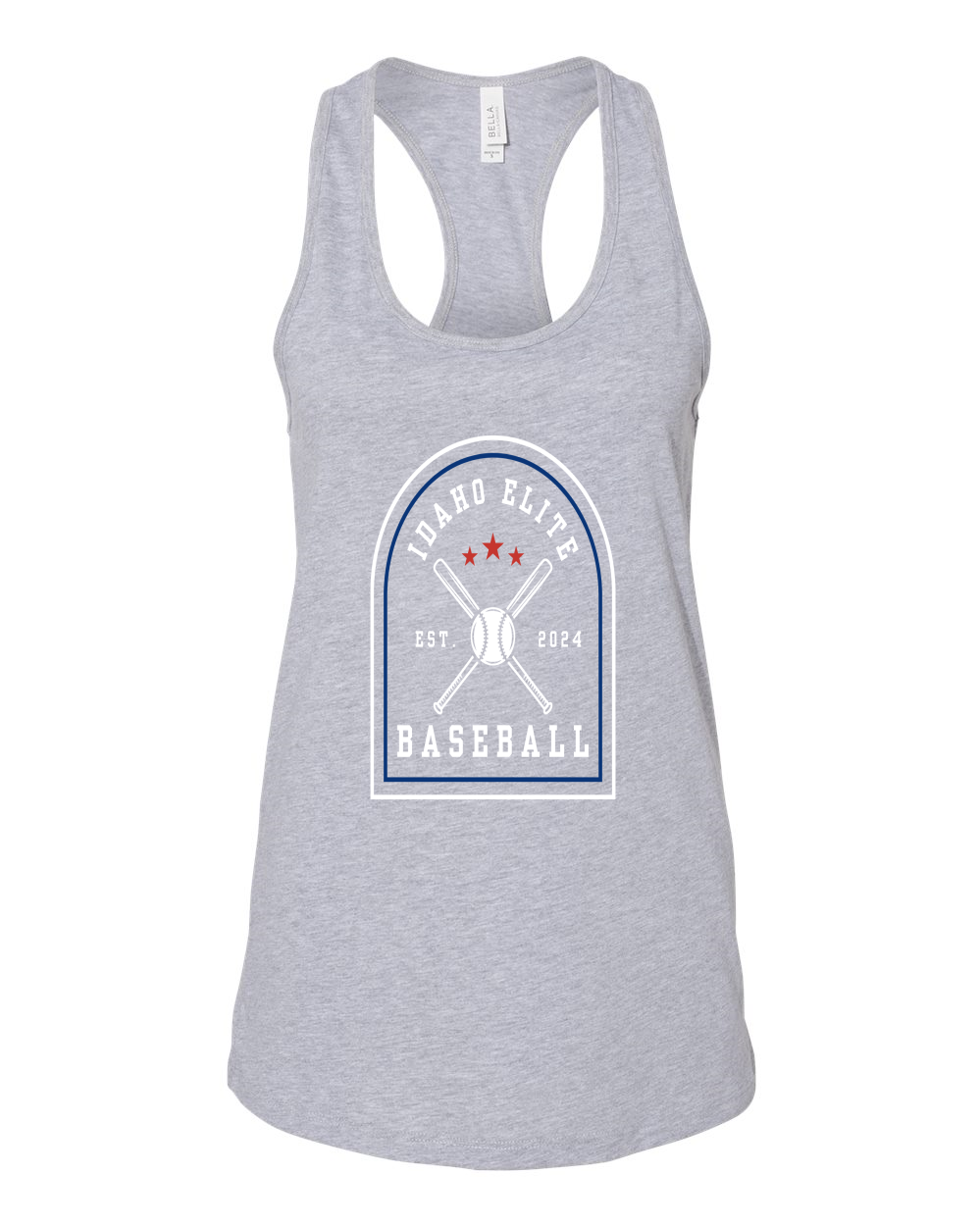 Elite Old School White Women's Jersey Racerback Tank