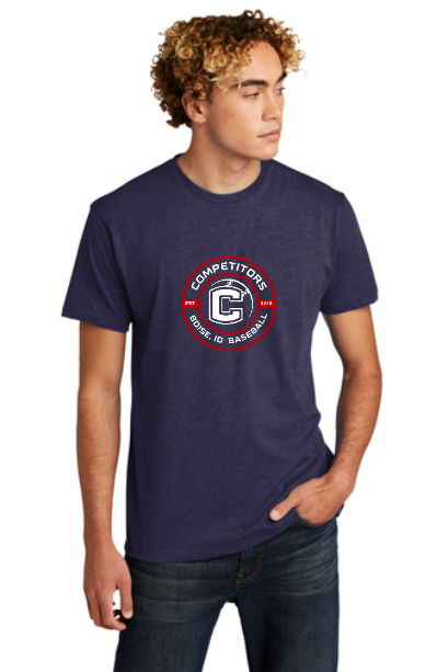 Competitors Circle Red/White Logo Adult Tee