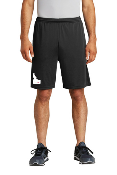 Elite Idaho Silhouette Red Short - Adult Performance